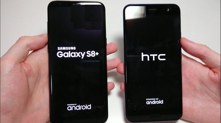 HTC U11 VS SAMSUNG GALAXY S8 PLUS SPEED TEST!