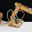 How to Make Hydraulic JCB From Cardboard